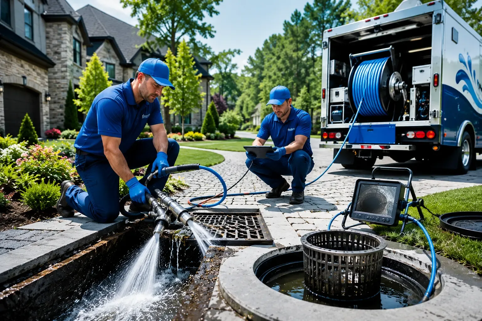 Local outdoor drain cleaning professionals in Carleton, MI